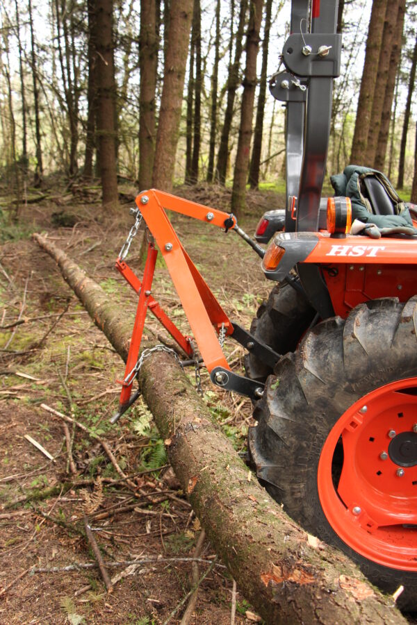 Timber Talons Small Tractor Log Skidder Attachment - Image 5